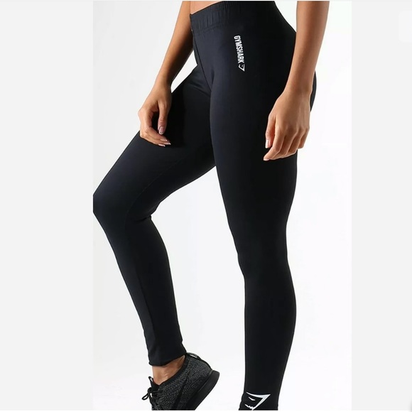 Gymshark Pants - Gymshark Leggings Black